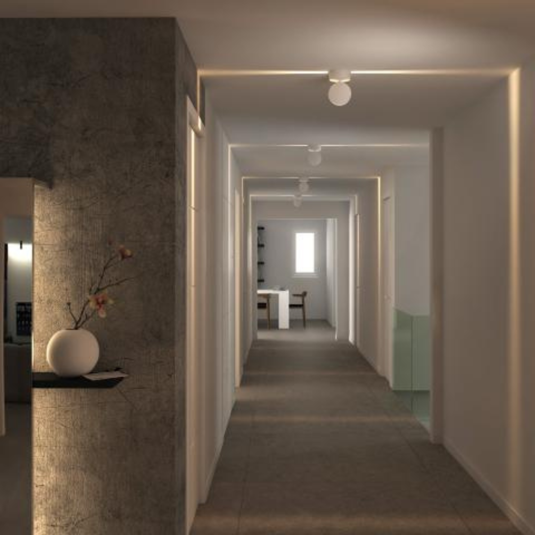 Skyglow I Flexible LED-Lampe mit 360° Rotation - Modernes Design für Innen und Außen