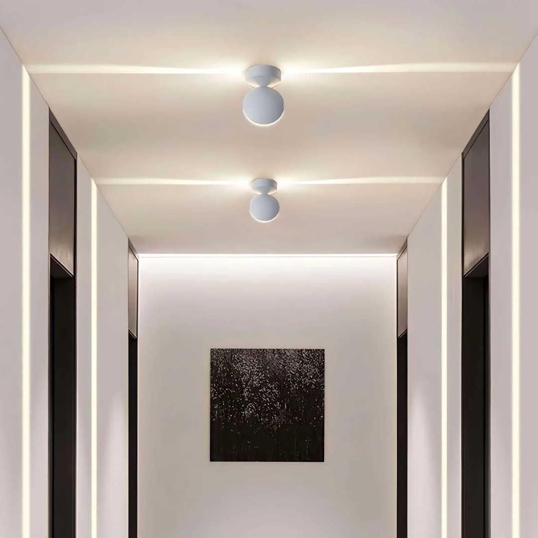 Skyglow I Flexible LED-Lampe mit 360° Rotation - Modernes Design für Innen und Außen