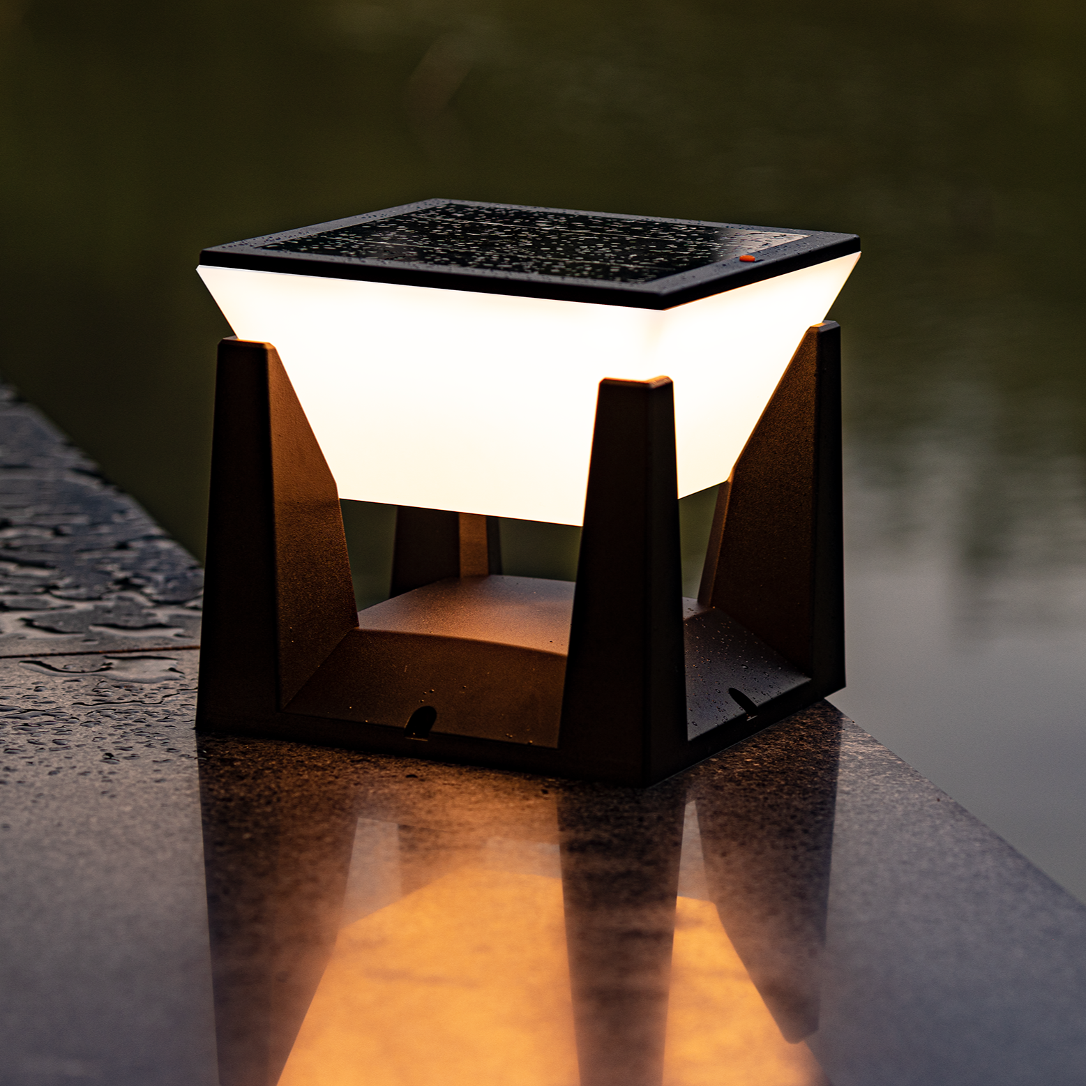 SolaWege LED Wegleuchte – Solar Außenlampe Schwarz für Garten