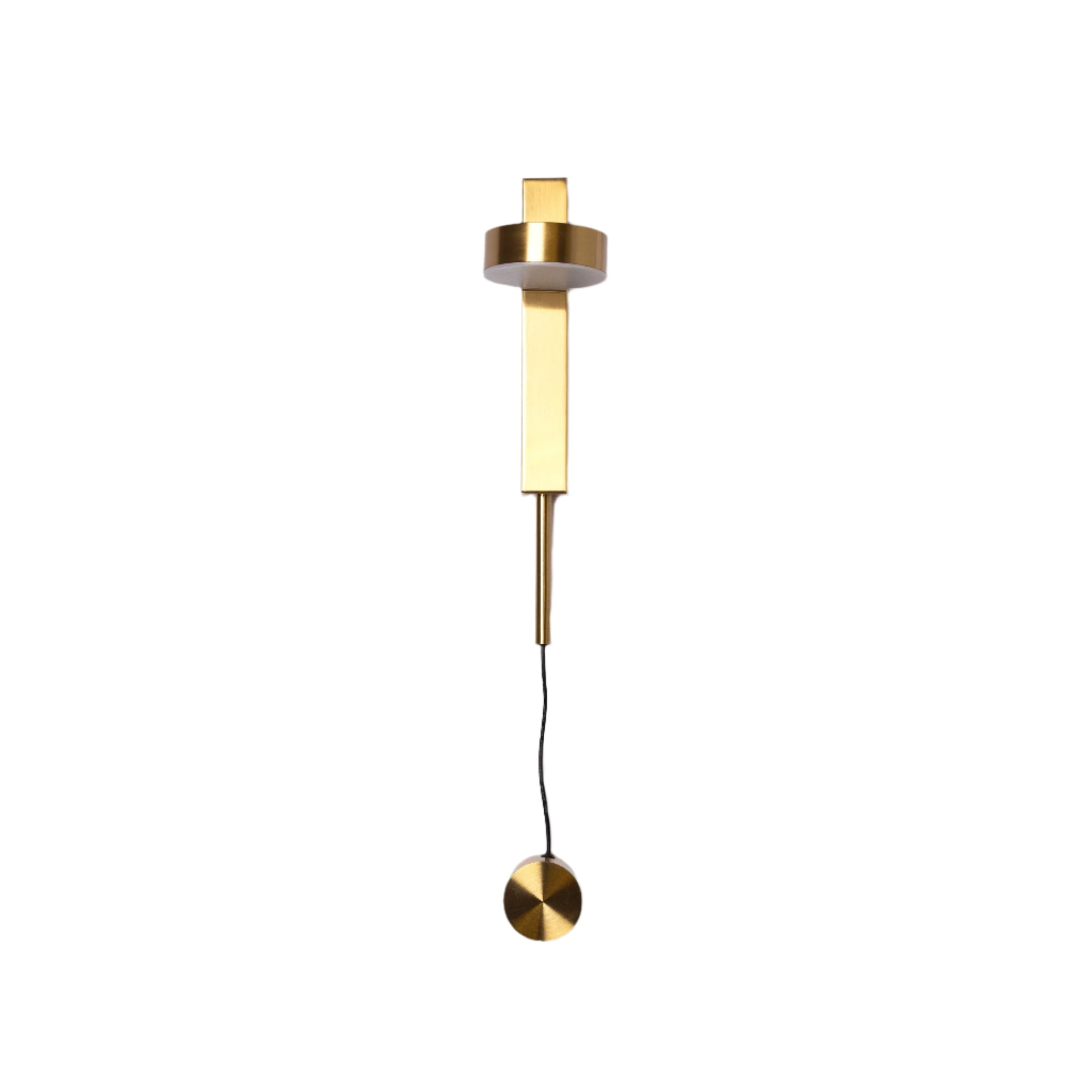Candiora LED-Wandleuchte – Modernes Design in Schwarz & Gold für Wohnzimmer