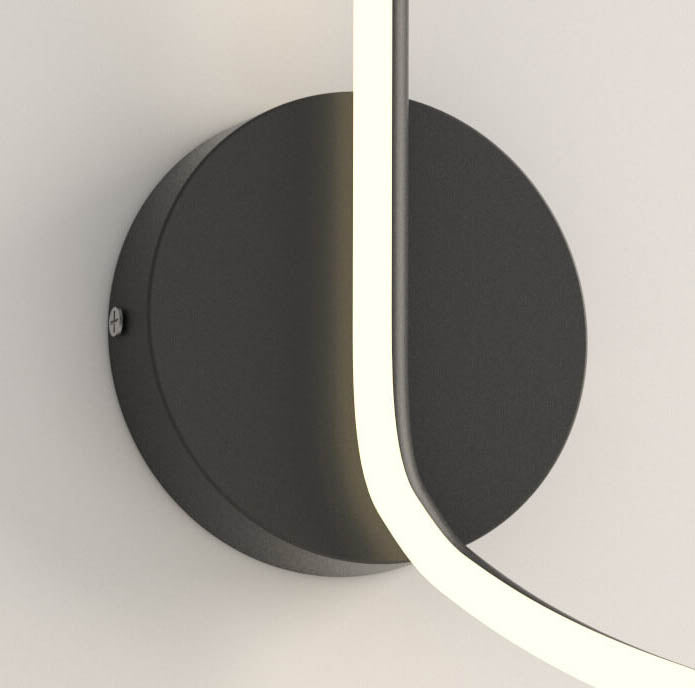 TwirlLight - Minimalistische LED-Wandleuchte mit kreativen Linien