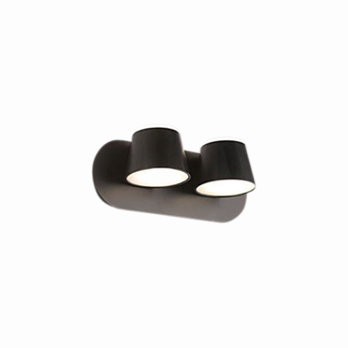 Axelle LED-Wandleuchte - elegante schwarze Wandleuchte für Schlafzimmer oder Bad