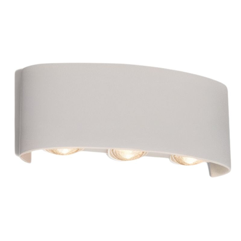 OrrLight – LED Außenwandleuchte IP65 schwarz/weiß für Haus & Garten
