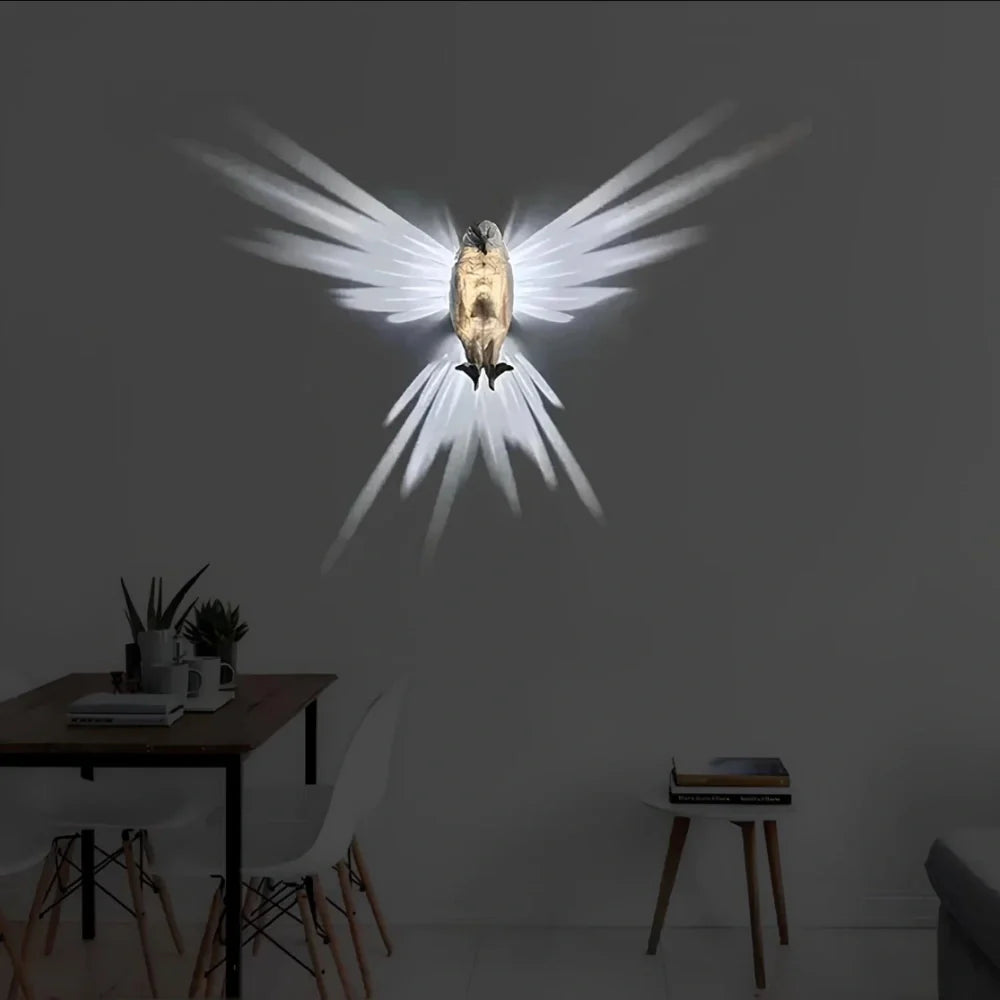 GlowFlügel Gartenleuchte modern LED Schmetterling solarbetrieben