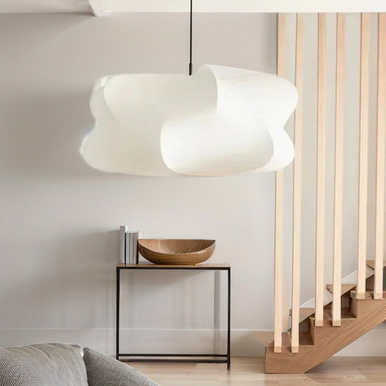 Hängelampe aus Seide – Japanischer Stil – LED – Warmweiß – Salon