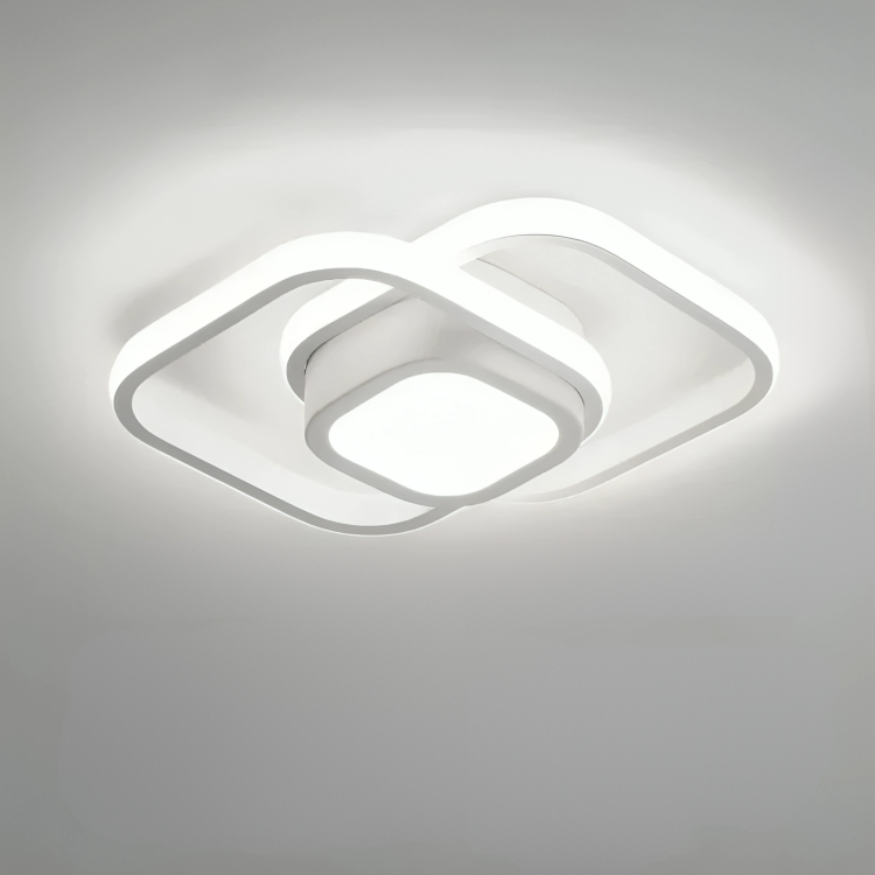 LumoCircles - Kreative LED-Deckenleuchte mit dualen Ringen