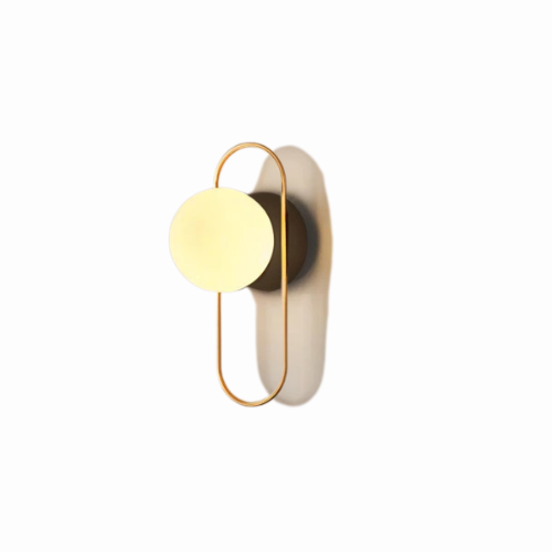 AureliaLuxe - Zeitlos elegante Wandleuchte mit Gold- und Schwarz-Finish