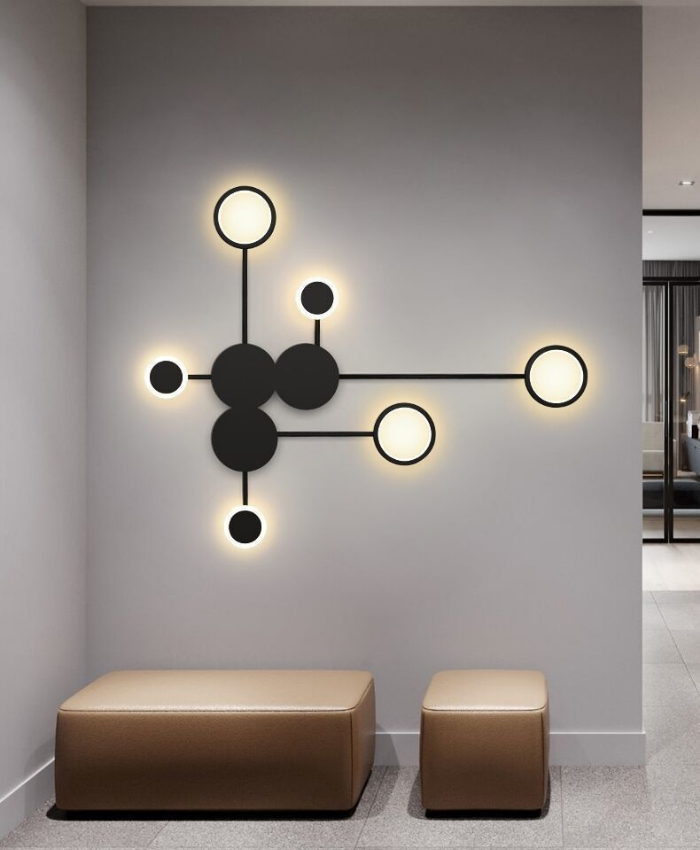 DotSphere - Minimalistische LED-Wandleuchte mit einzigartiger Konnektivität