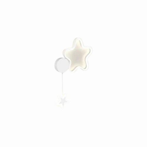 StellarGlow - LED-Wandleuchte mit Sternen und Mond - Bezaubernde Beleuchtung für das Schlafzimmer