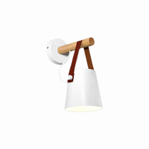 WoodHaven LED-Wandleuchte mit Holzarm