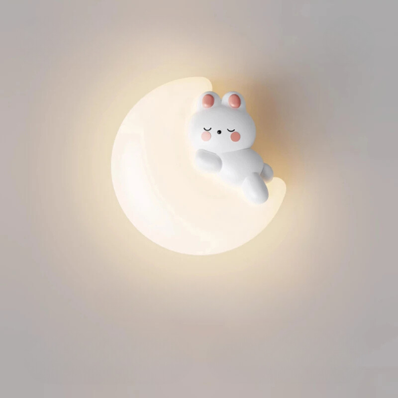 PandaGlow LED-Wandleuchte mit einstellbaren Farben