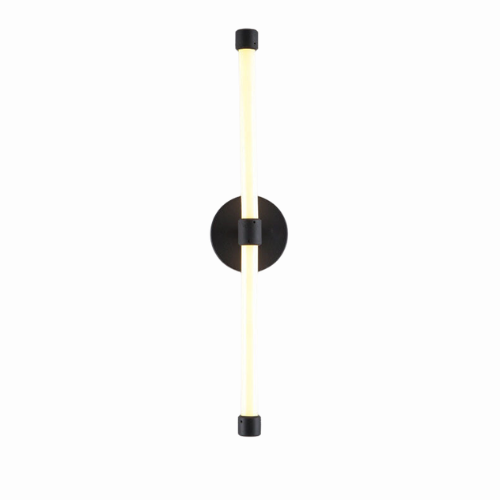 LumoLux - Moderne LED-Wandleuchte - Schwarz und Gold für Wohnzimmer