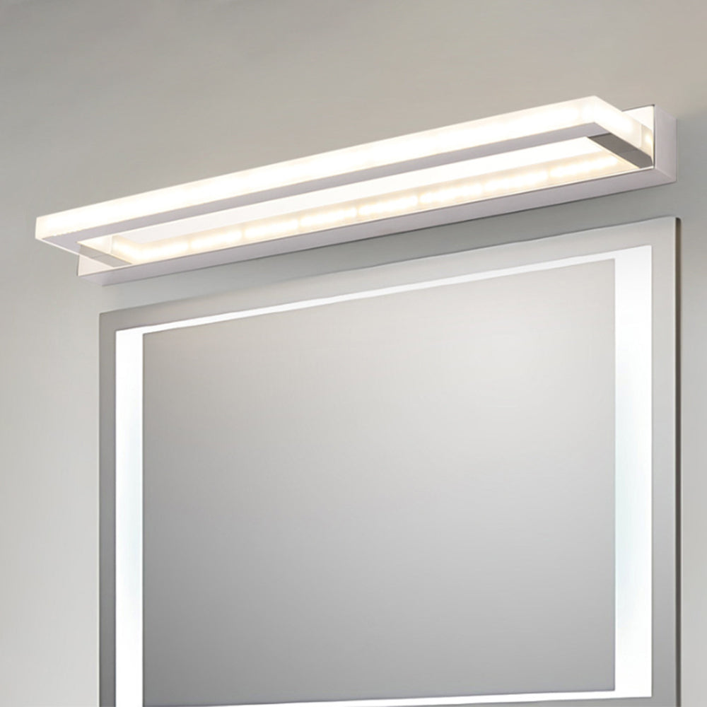 NeonGleam - Elegante rechteckige LED-Wandleuchte