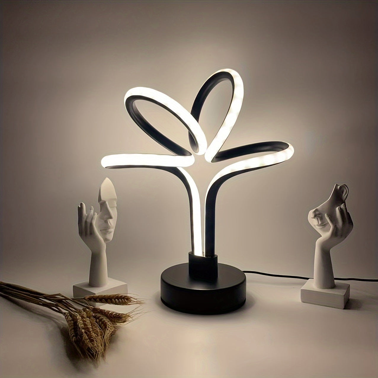 ScandiLume - Minimalistische USB-LED-Tischlampe