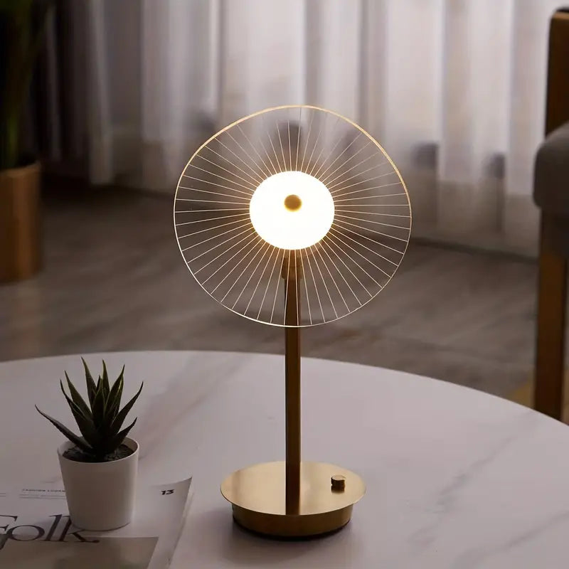 LumiLux – Moderne LED-Tischlampe energiesparend Weiß für Wohnzimmer