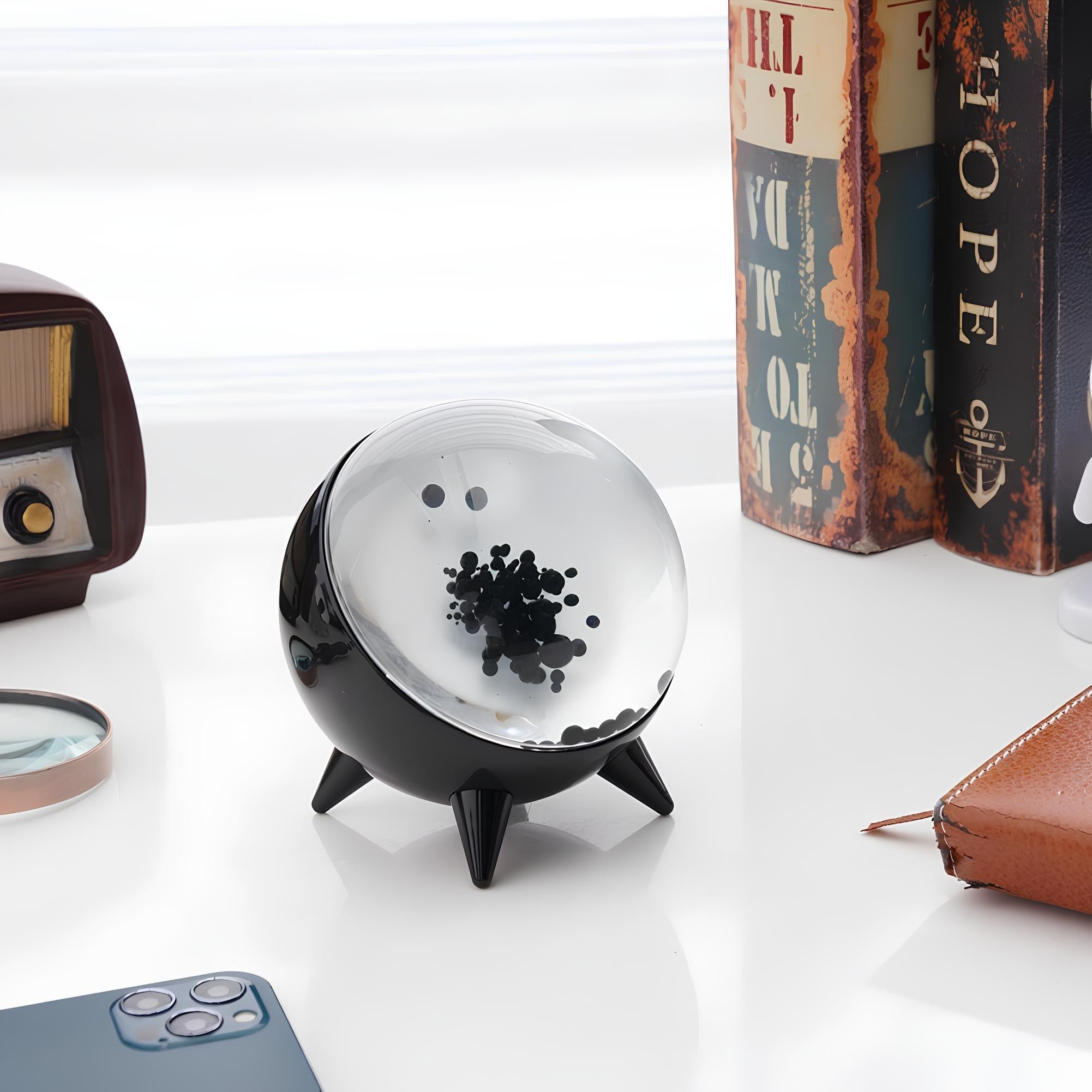 MagnoFlow Deko-Tischlampe Ferrofluid Effekt modern für Wohnzimmer