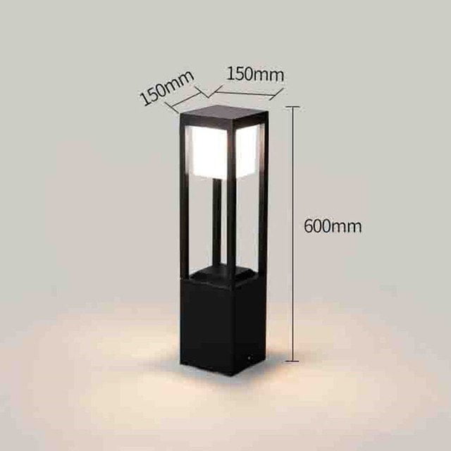 LumoWürfel Solarleuchte 60 cm – Modern, RGB, für Garten & Terrasse