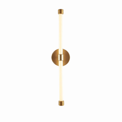 LumoLux - Moderne LED-Wandleuchte - Schwarz und Gold für Wohnzimmer