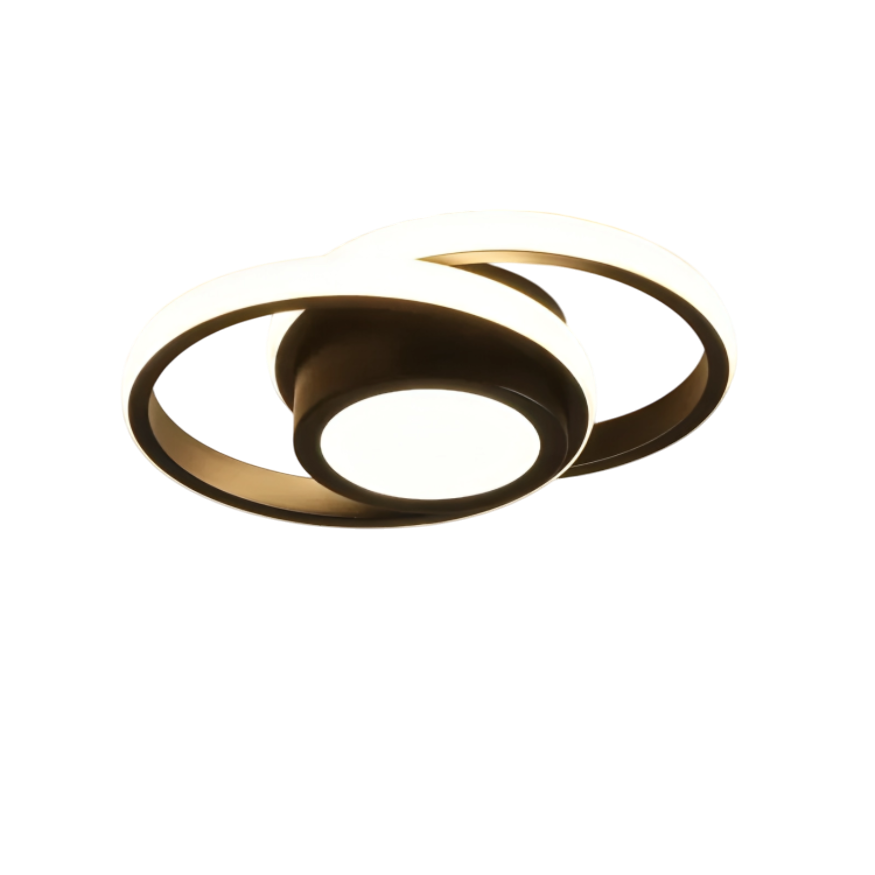 LumoCircles - Kreative LED-Deckenleuchte mit dualen Ringen