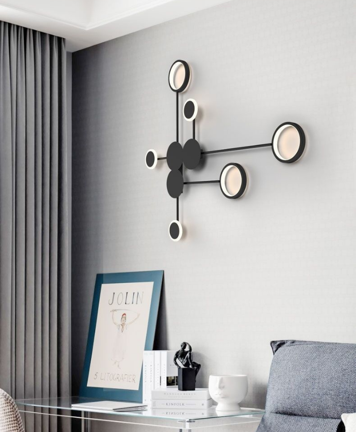 DotSphere - Minimalistische LED-Wandleuchte mit einzigartiger Konnektivität