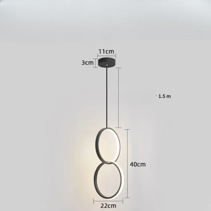 NovaLume - Eleganter LED-Hängender Kronleuchter