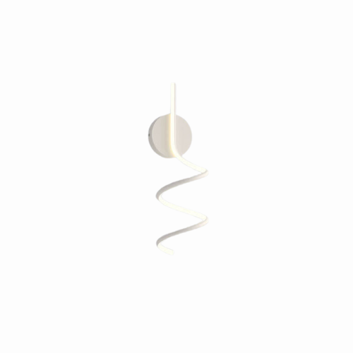 TwirlLight - Minimalistische LED-Wandleuchte mit kreativen Linien