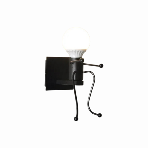 RoboLite Nordic LED-Wandleuchte - Verspieltes Roboterdesign für Kinderzimmer und moderne Innenräume