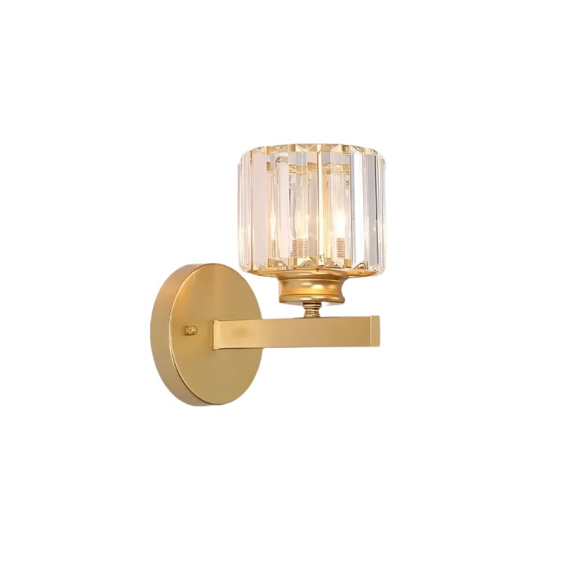 LumaCrystal – Moderne LED-Wandleuchte mit Kristallakzent