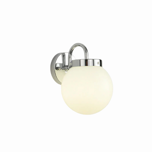 Eleganza LED-Wandleuchte - skandinavisches Design mit Glaslampenschirm