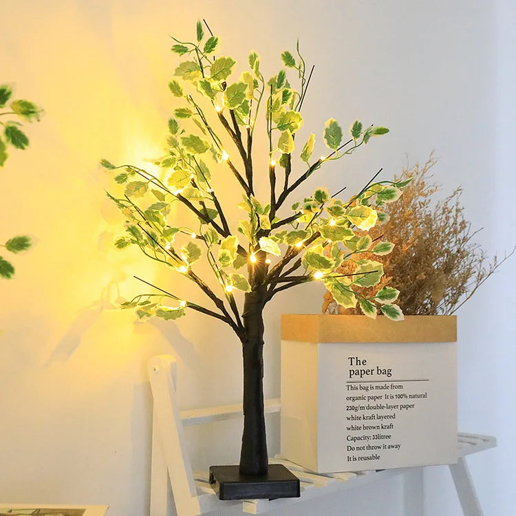EverLumi LED-Baumleuchte – Grün, Weihnachtsstil, für Garten