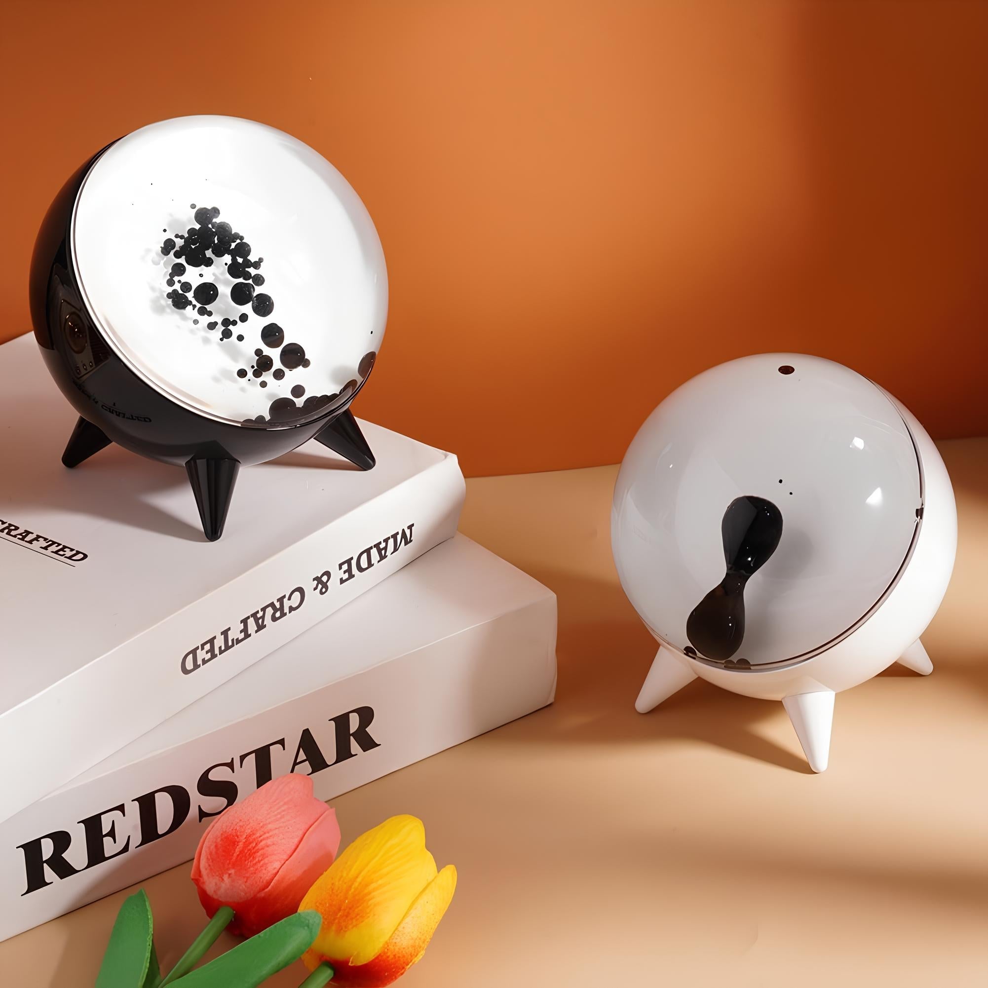 MagnoFlow Deko-Tischlampe Ferrofluid Effekt modern für Wohnzimmer
