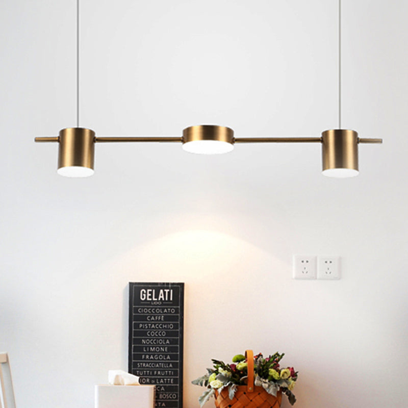 SophieGlow Pendelleuchte – 3/5-flammig, Schwarz-Gold, Modernes Design