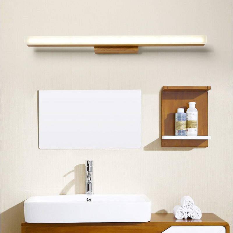 AvaWood LED-Wandleuchte - Holzoptik mit LED-Beleuchtung