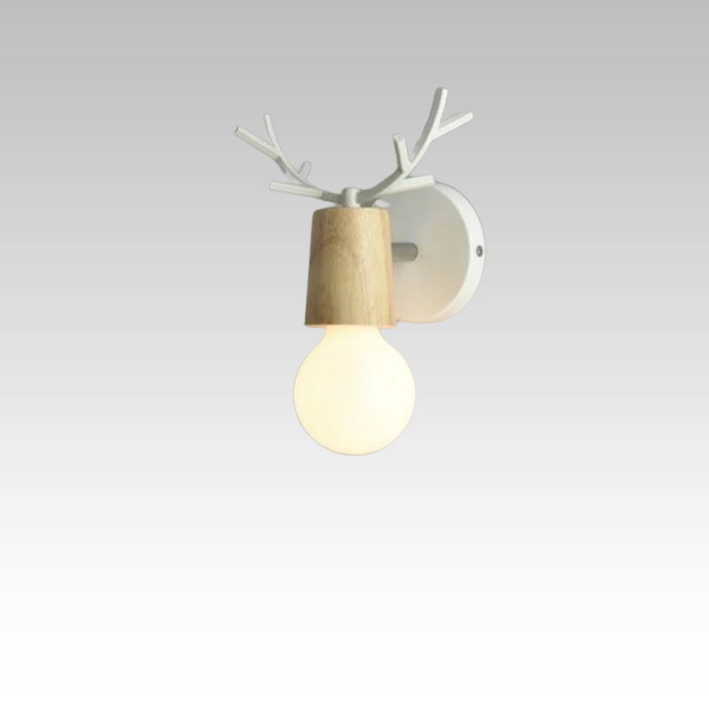 AntlerBeam Playful Wandleuchte - Buntes skandinavisches Design für Kinderzimmer