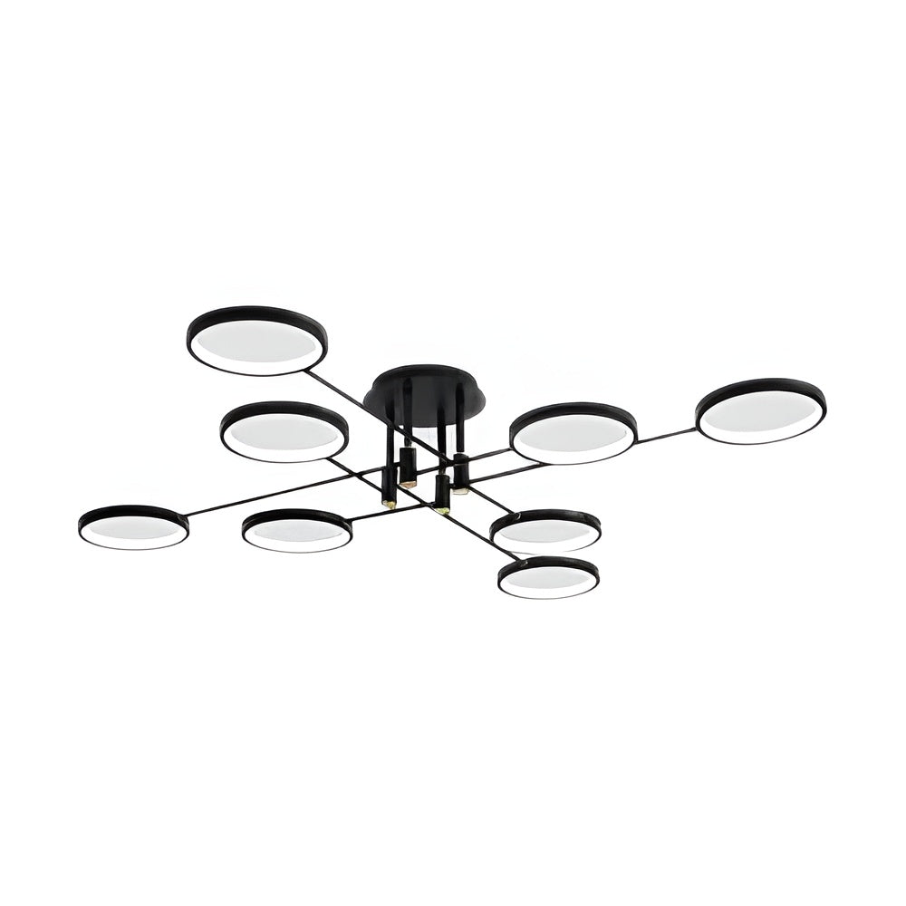 LumenVibe LED-Kronleuchter - Modernes Design mit verstellbarer Aufhängung