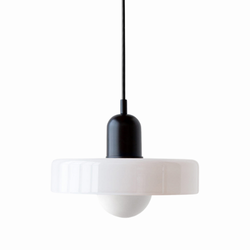 Verstellbare Bauhaus Pendelleuchte aus Glas – Esszimmer & Wohnzimmer Beleuchtung