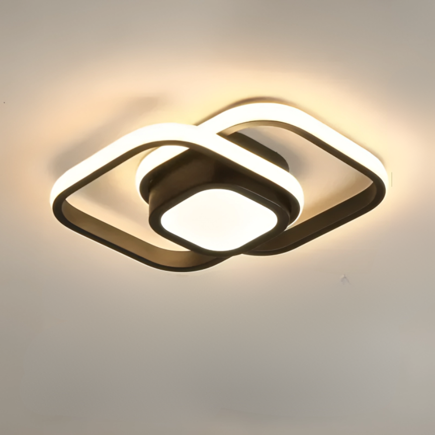 LumoCircles - Kreative LED-Deckenleuchte mit dualen Ringen