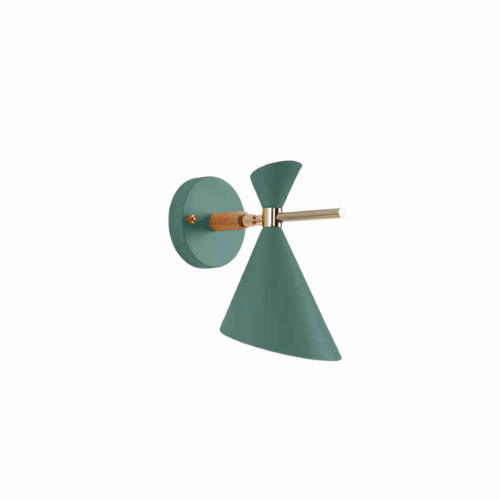 Nordic One - Wandleuchte mit Uhr - Elegant und funktionell