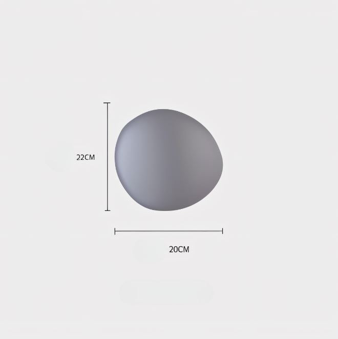 Glanzlicht - Minimalistische LED-Wandleuchte aus Glas