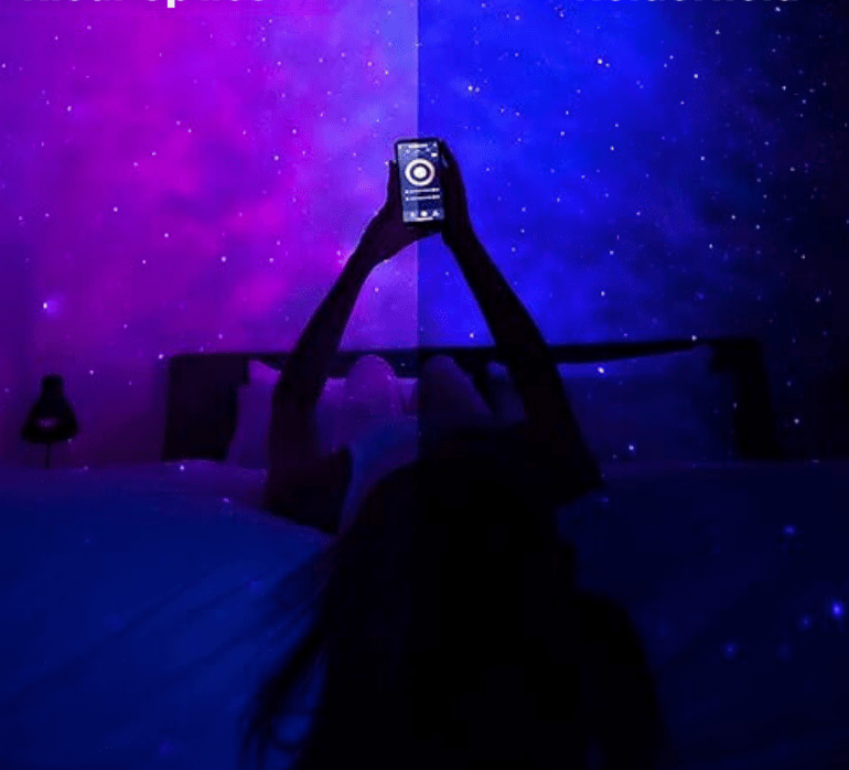 StellaGlow Galaxy Tischlampe 3D Effekt RGB für Schlafzimmer