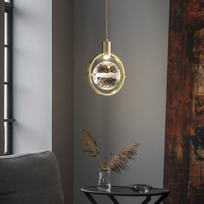 LumiGlide - Moderne Kristall-LED-Hängeleuchte