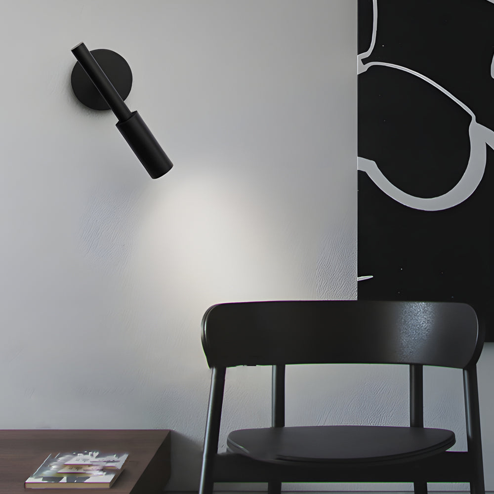 ModuLight LED-Wandleuchte – Dimmbar & Schwenkbar in Schwarz für Schlafzimmer