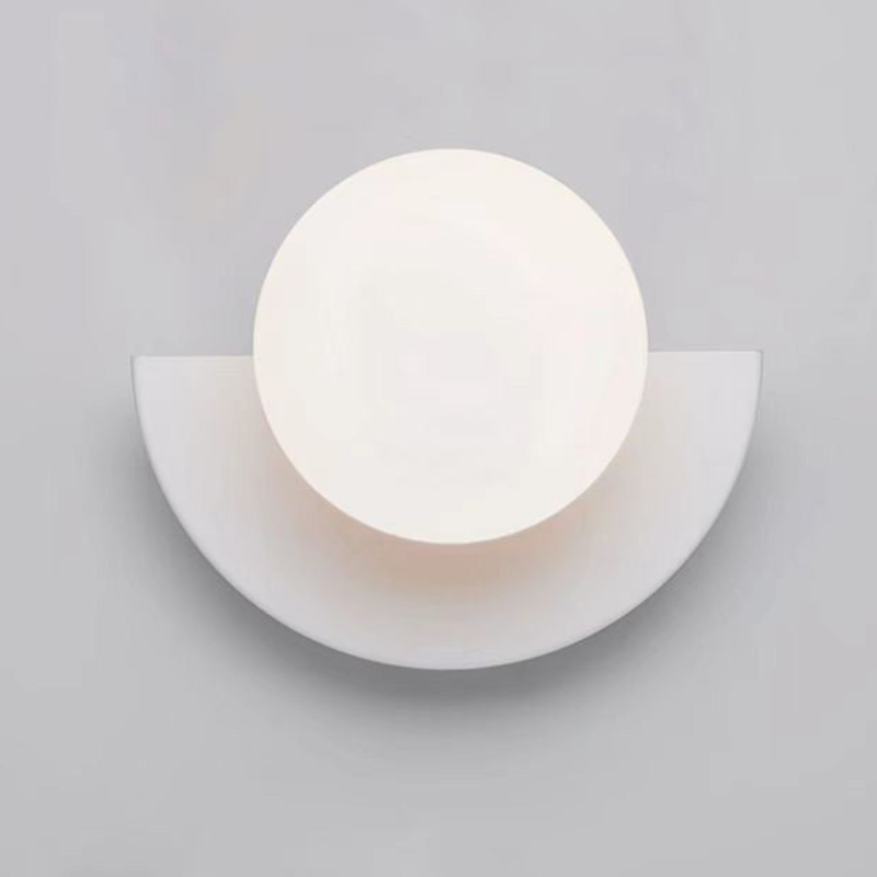 Maud LED Wandleuchte – Modernes Alluminium- und Glasdesign für Wohnzimmer & Schlafzimmer