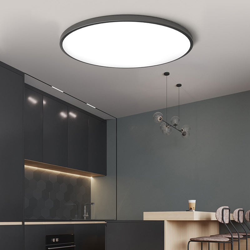 AstraSphere LED Deckenleuchte – Rund, Dimmbar, Schwarz/Weiß, 30 cm