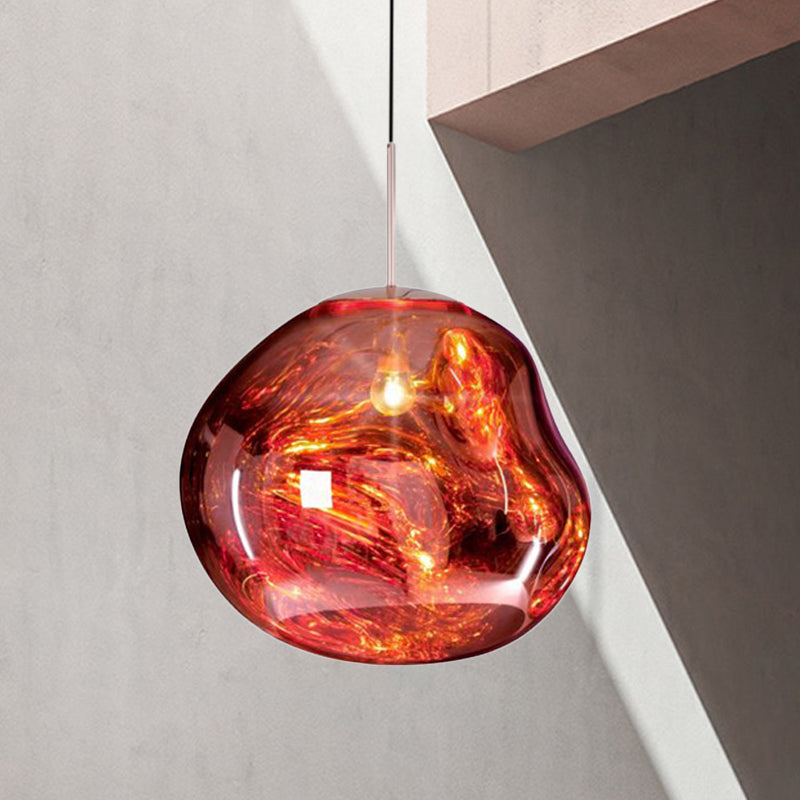 LumoGlas – Moderne Deckenlampe aus Glas in Weiß für Küche