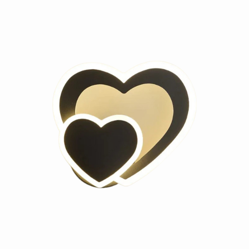 HeartBliss Lampe - Romantisches Herz Design für Schlafzimmer und Wohnzimmer