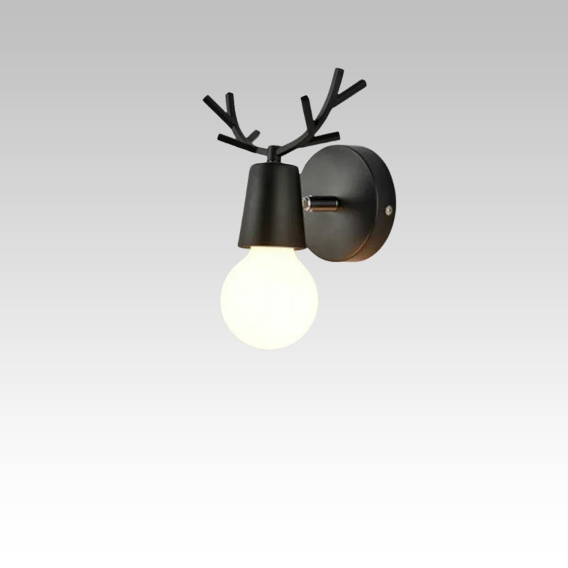 AntlerBeam Playful Wandleuchte - Buntes skandinavisches Design für Kinderzimmer