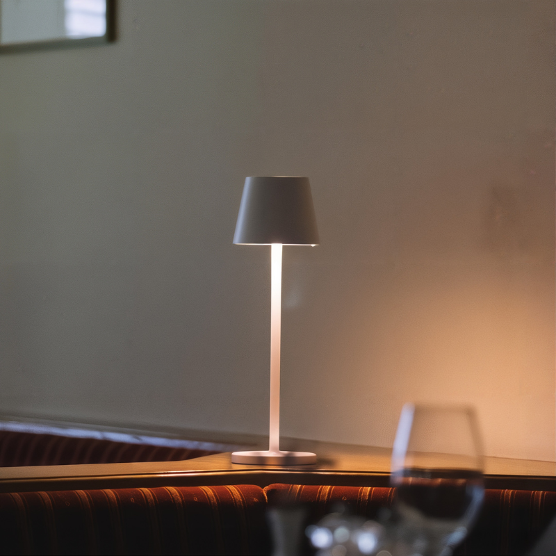Nordluma | Drahtlose LED Tischlampe mit Einstellbarer Beleuchtung