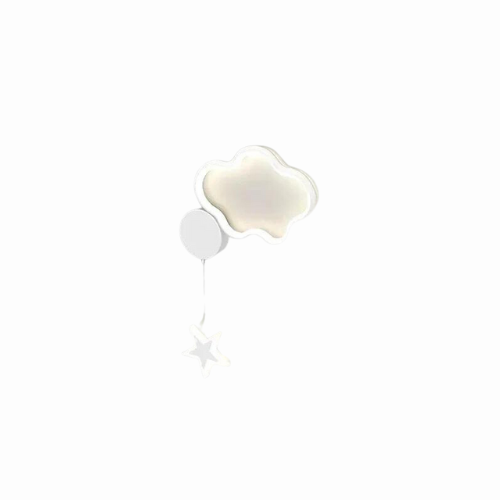 StellarGlow - LED-Wandleuchte mit Sternen und Mond - Bezaubernde Beleuchtung für das Schlafzimmer