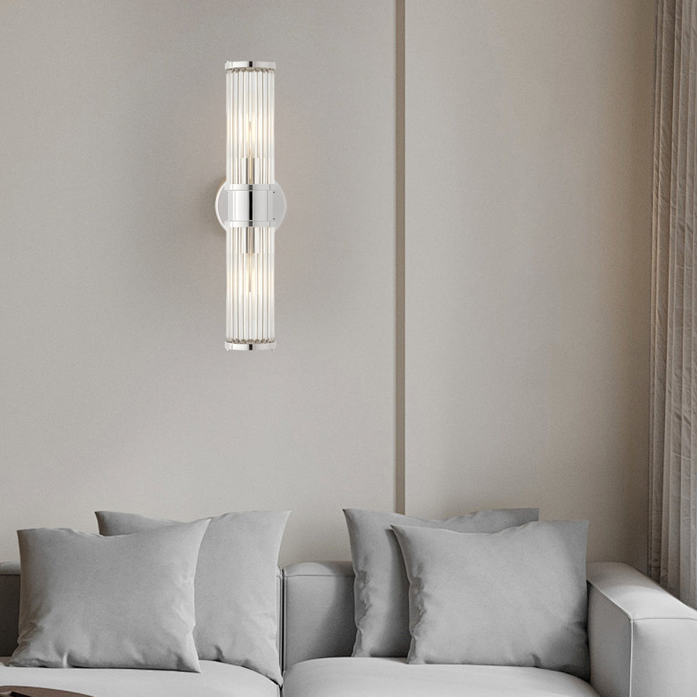 LumiCyl – Moderne Wandleuchte mit zylindrischem Glas